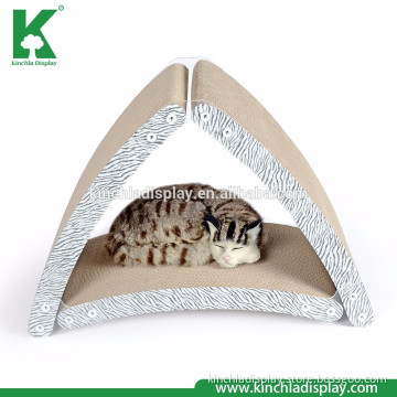 Assembled Lightweight Cardboard Cat Scratcher From Kinchla